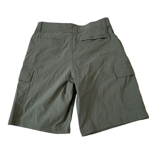 Orvis Cargo Shorts Men’s Size 32 Waist Hunter Green Performance Fabric Fishing - Picture 4 of 4